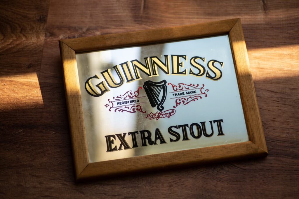 Guinness wall decoration
