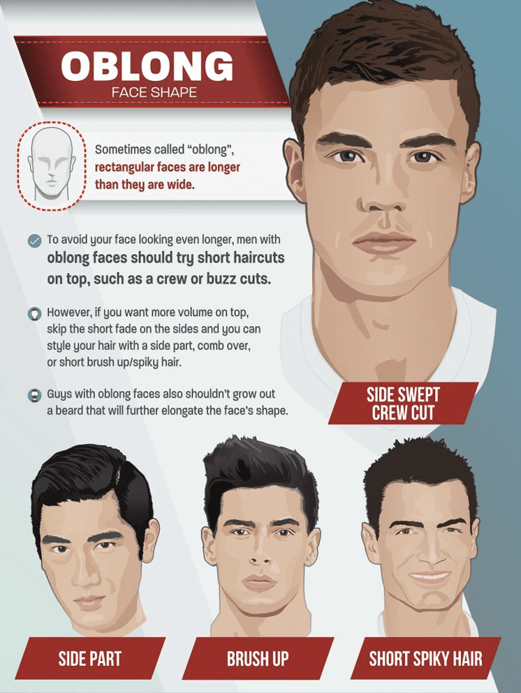 oblong face shape hairstyle