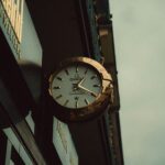 omega clock on wall