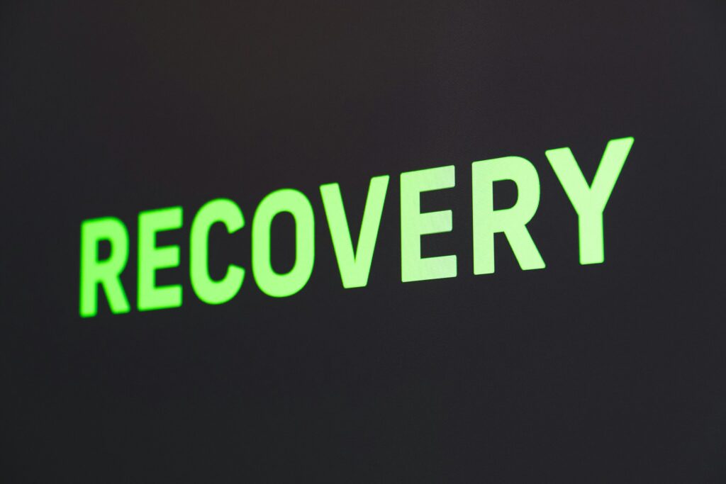 recovery sign