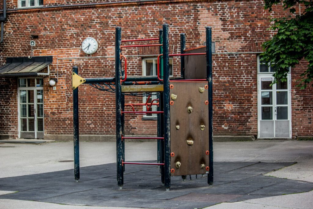 outside gym