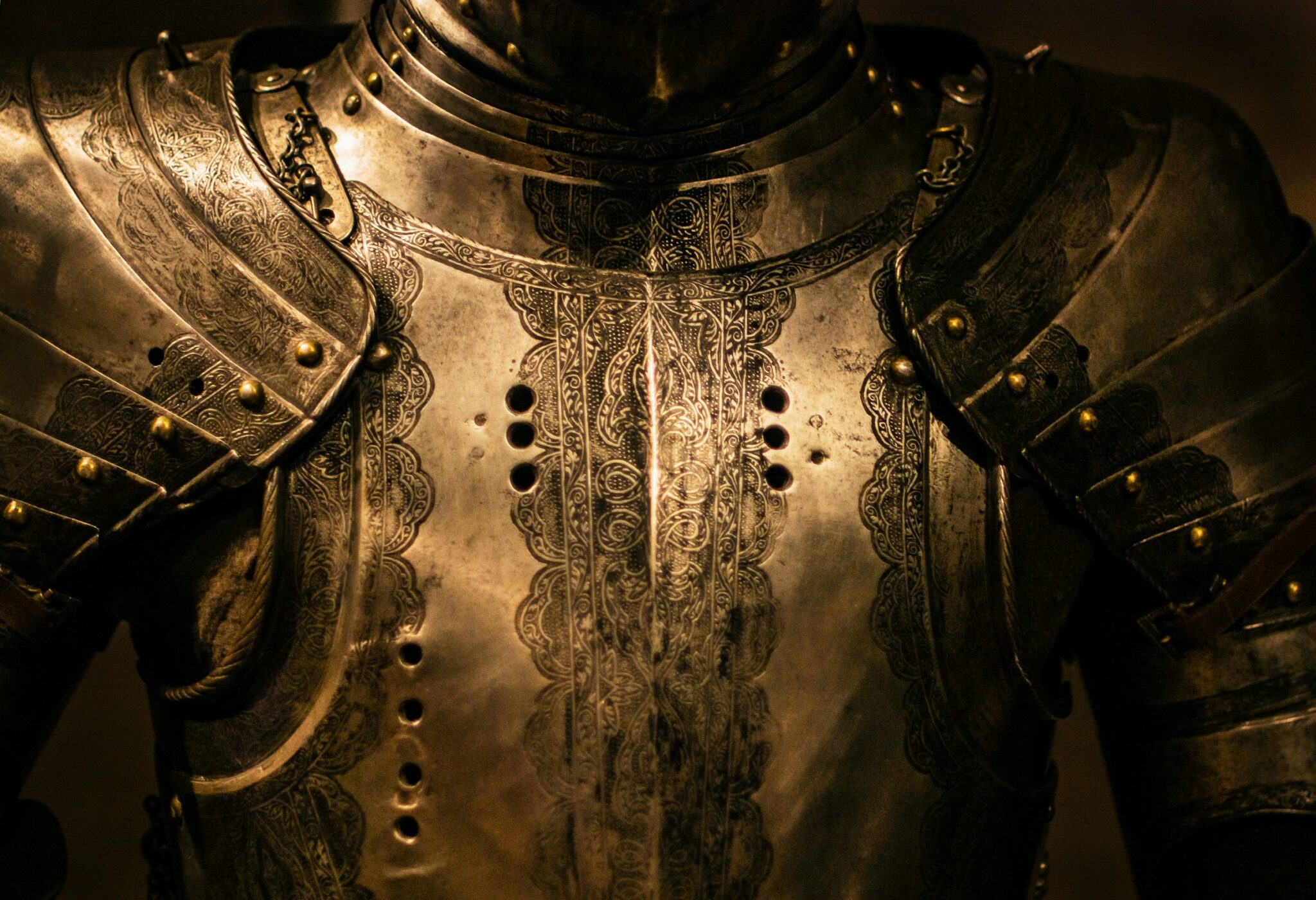 gold armour warrior