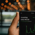 Investing app on phone