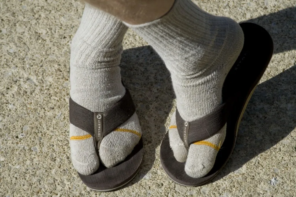 Socks with Sandals